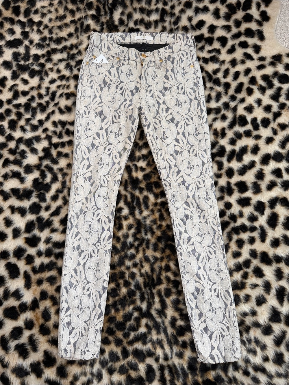 7 For All Mankind Lace Pants